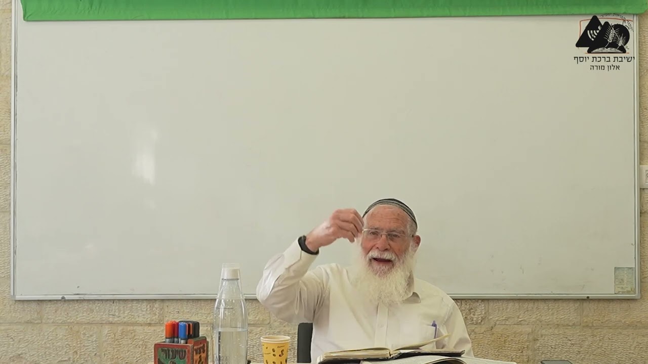 באיזה אוכלים יש ברירה | הרב אליקים לבנון | הלכות שבת תשפ"ה | 2
