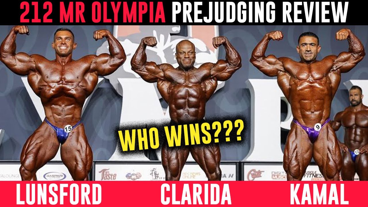 212 Mr Olympia PREJUDGING Review 2021 | WHO WINS? Shaun Clarida vs Derek  Lunsford vs Kamal Elgargni?