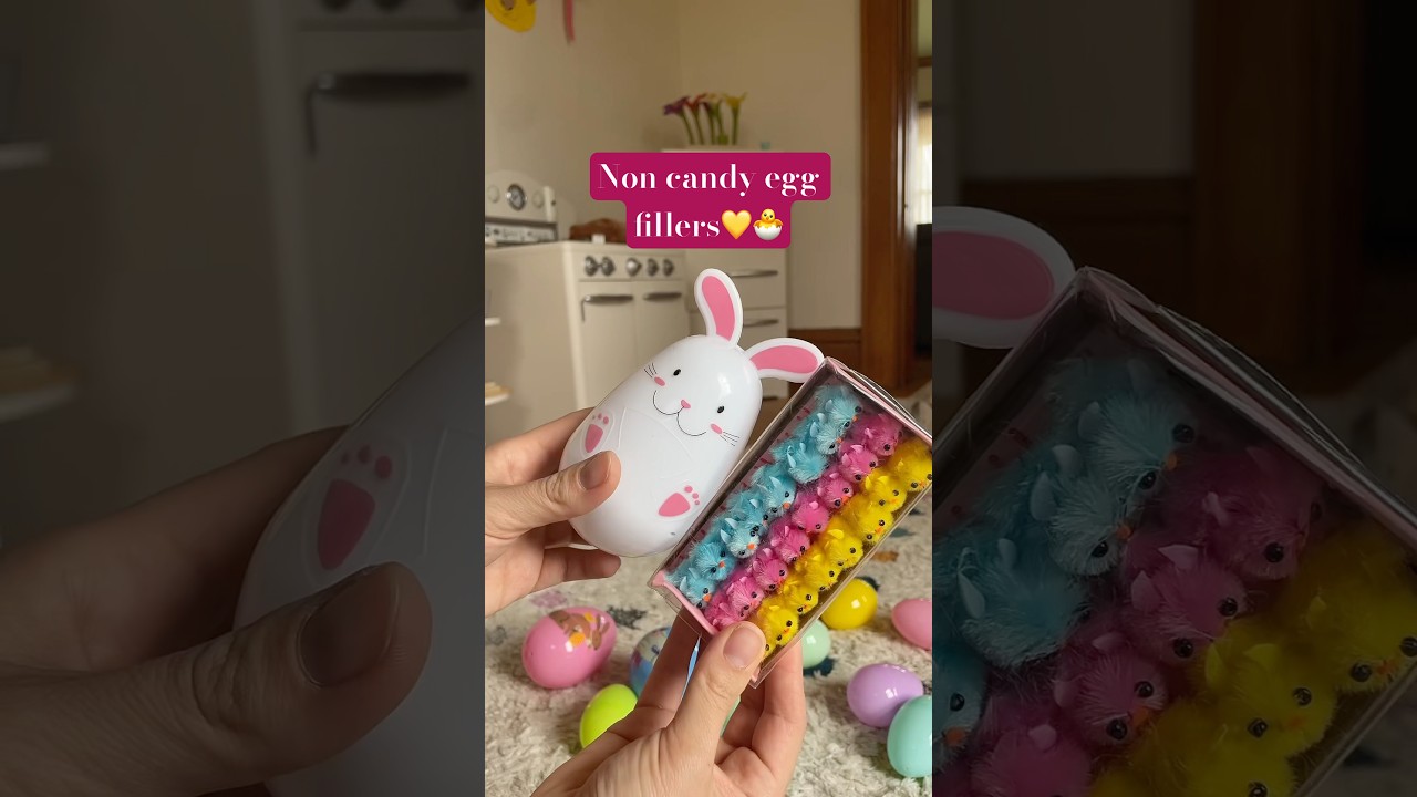 Non-candy Easter Egg Filler Ideas for my Toddler 🐣🪻🌷 