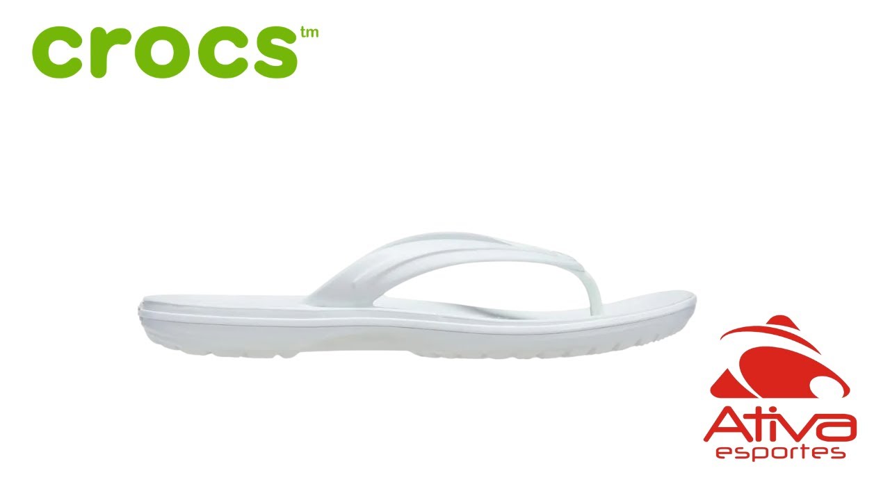 Chinelo Crocs Crocband Flip Unissex 11033-1NK