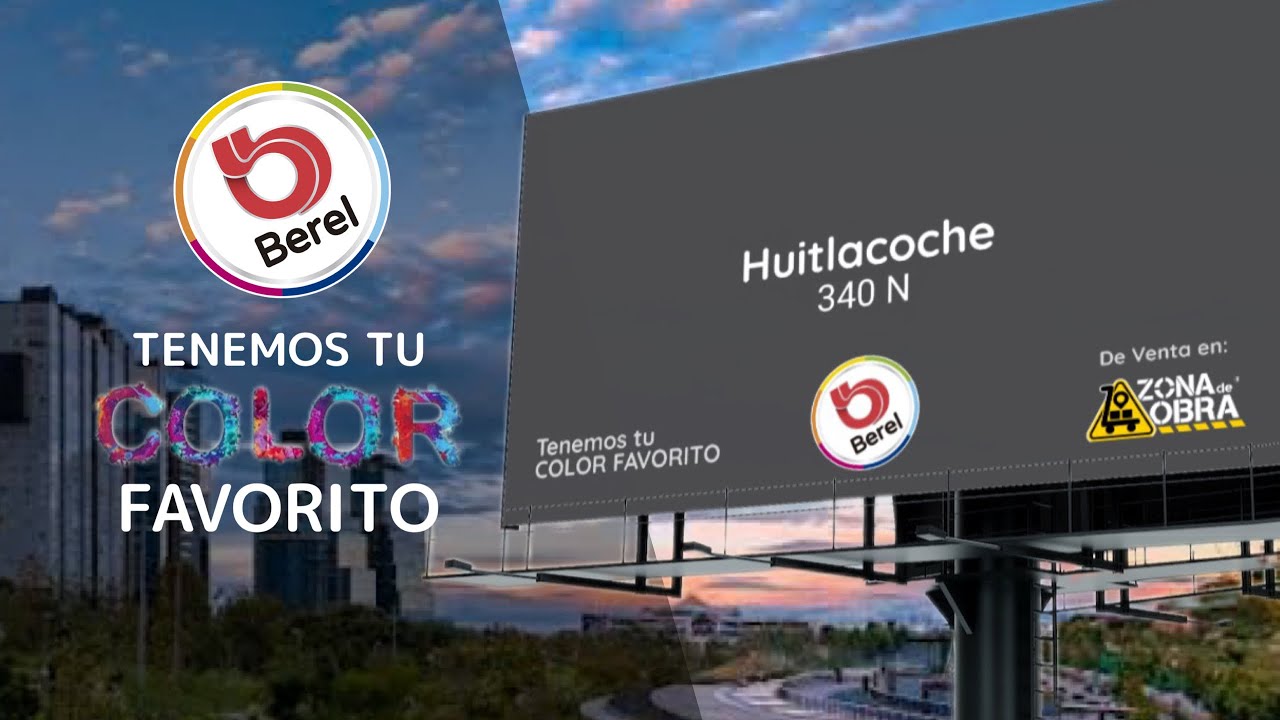 Conoce NUESTROS COLORES #BEREL #ZonadeObra - YouTube