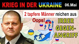 06.MAI: UNGLAUBLICH -  ZWEI ukrainische Sturmsoldaten DURCHBRECHEN DIE  RUSSISCHEN FLANKEN