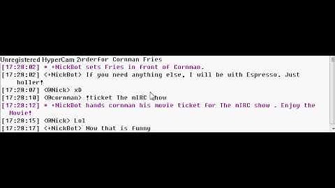 The mIRC Show Episode #3 "Nick