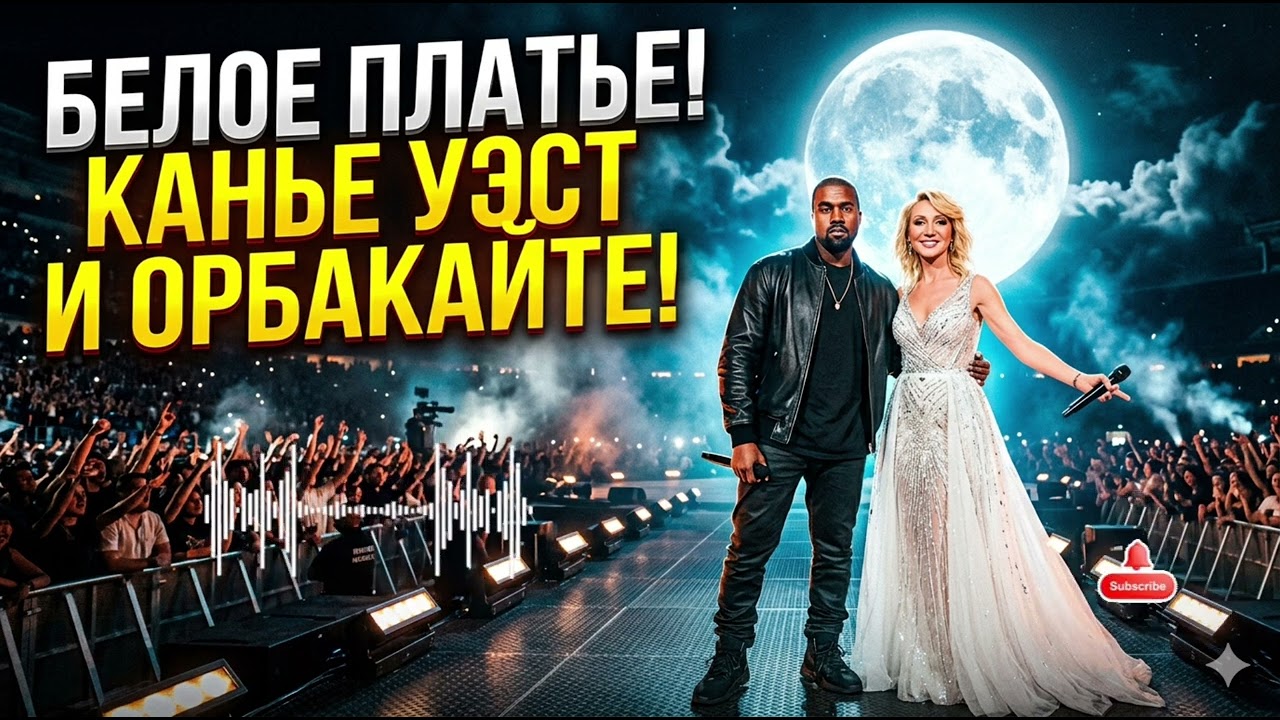 ПЛАТЬЕ БЕЛОЕ — LIVE VERSION 🌕КЕННИ УЕСТ & КРИСТИНА ОРБАКАЙТЕ | MOON CONCERT
