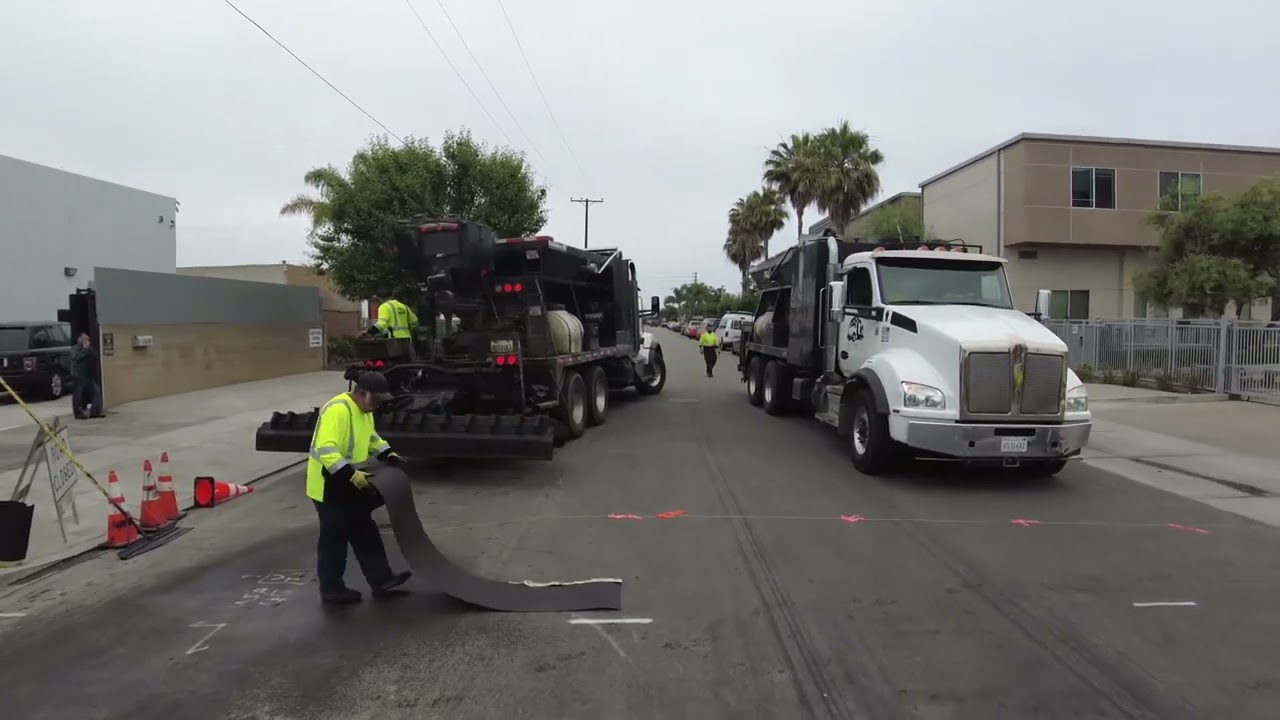 Slurry 7/15/23 Two Costa Mesa Streets