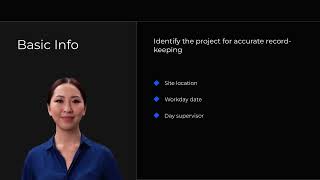 Daily Site Diary with eAuditor Audits and inspections