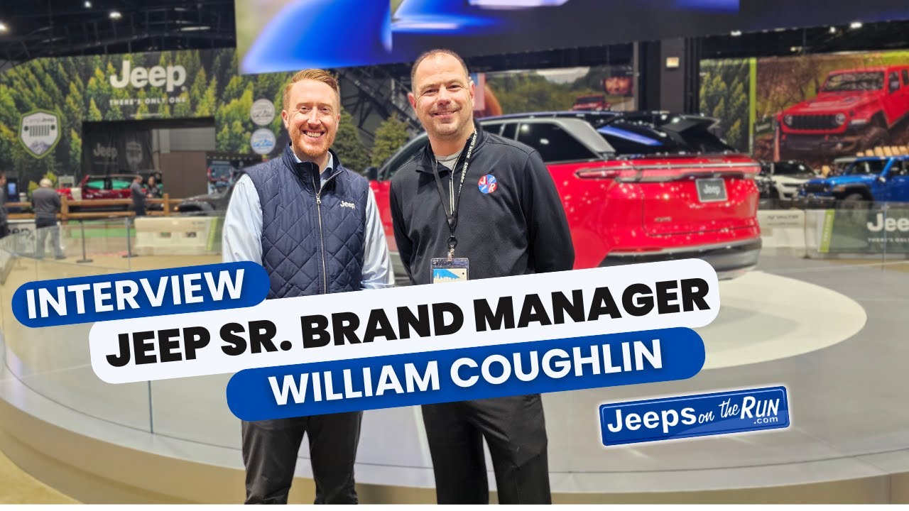 Interview With Jeep Sr. Brand Manager William Coughlin | 4xe Gladiator | Jeep Highlights