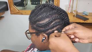 Safe Flat Twist Takedown After 5 Weeks | How to Prevent Breakage on Natural Hair