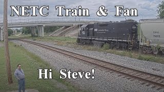 NETC Train & Fan GMTX 2342 GP38-2 May 17 2023