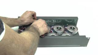 Cloud CXL-800 Rack Tray - Transformer and Wiring Instruction.