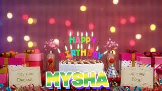 Mysha Happy Birthday Song With Names Happy Birthday To You