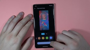 How to Change Lock Screen Clock Style on Google Pixel 7 Pro - Lock Screen Clock Theme