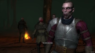 The Witcher : Enhanced Edition Walkthrough #13 Witch Persecution | Beast Battle