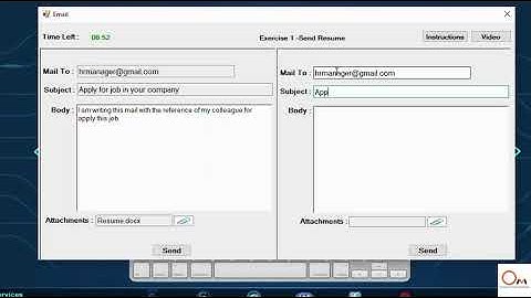 GCC TBC Computer Typing Exam English 30 WPM Email Question formatting | Gcc tbc 30 wpm Email