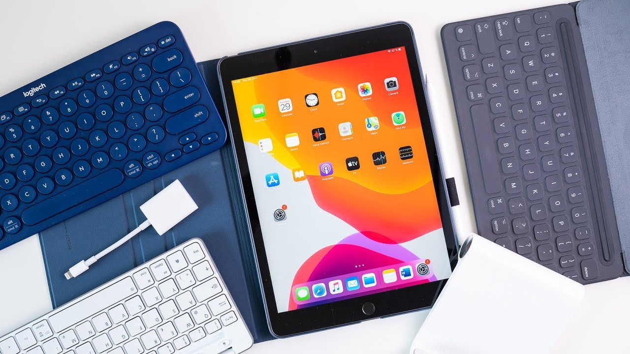 koncept Due vest Apple iPad 7: Best Keyboards & Accessories I'm Using - YouTube