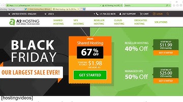 A2hosting Coupon Code for 67% Off or $1.98/mo - Black Friday Sales