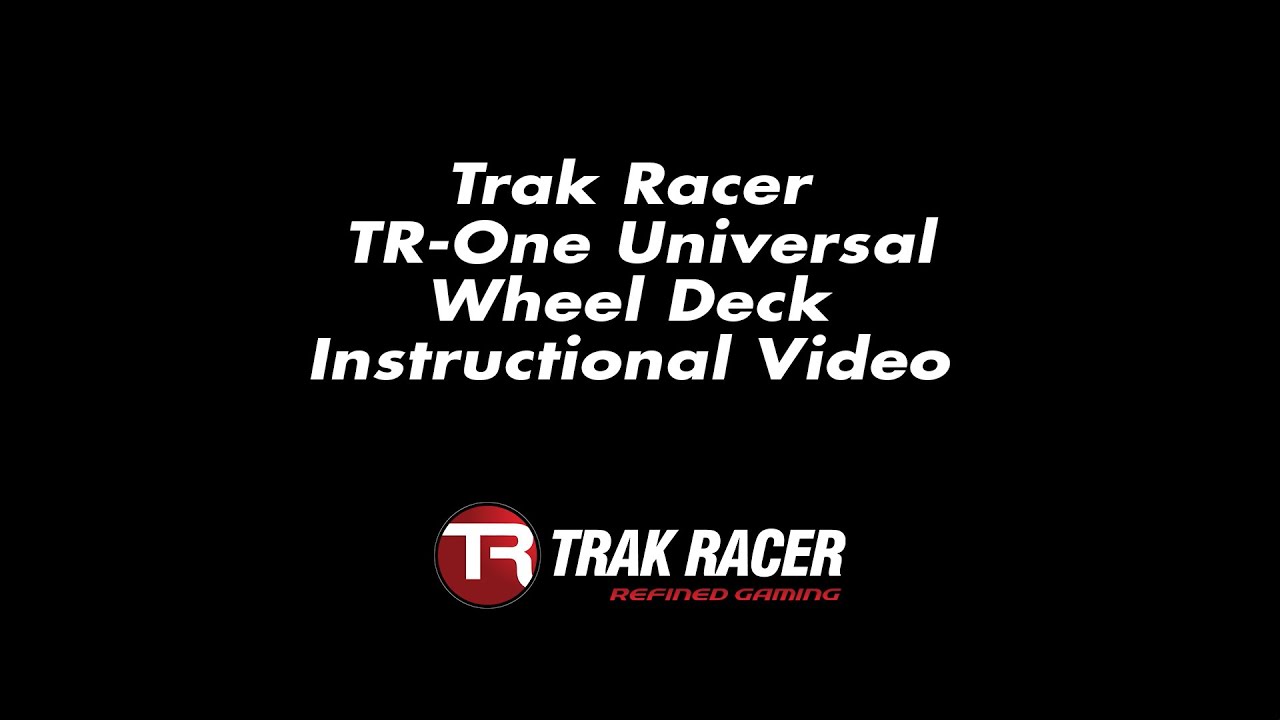 Trak Racer TR ONE Wheel Deck Instructional Video YouTube