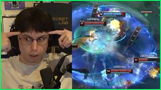 Caedrel Reacts To MINDBLOWING End Of TES VS LGD