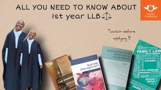 THINGS YOU NEED TO KNOW ABOUT FIRST YEAR LLB @UJ || FIRST YEAR LLB MODULES || SOUTHAFRICAN YOUTUBER