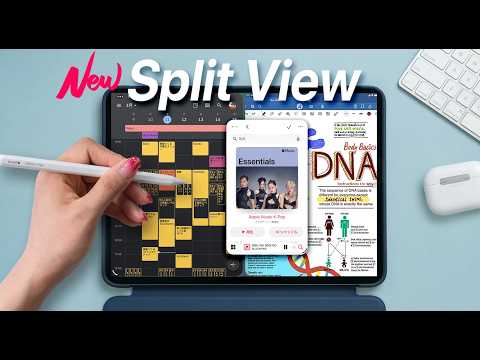 【知らないと損】iPadOS 26の新Split Viewが便利すぎる...！