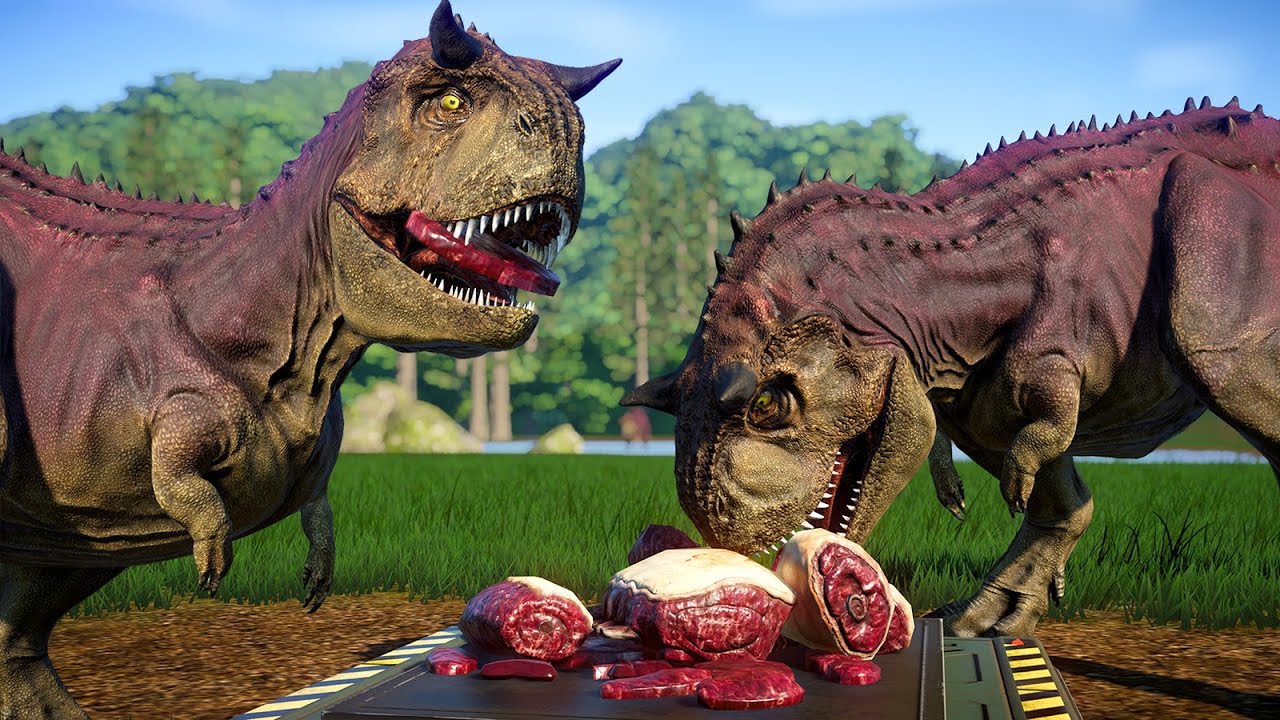 jurassic world evolution carnotaurus