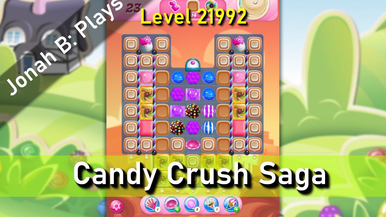 Candy Crush Saga Level 21992 - YouTube