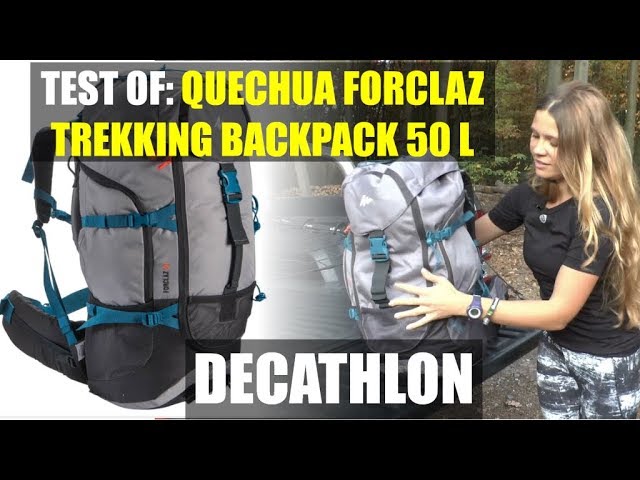 quechua forclaz 50 dimensions