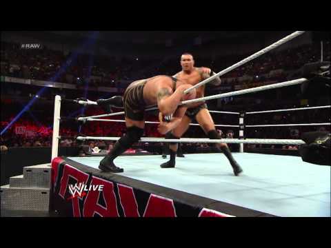 Sheamus & Randy Orton vs. Big Show -  2-on-1 Handicap Match: Raw, April 15, 2013