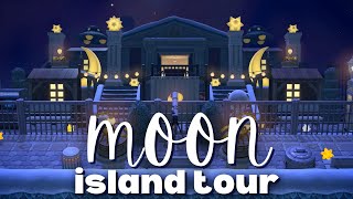 Someone Built a MOON CITY in Animal Crossing  || Island Tour