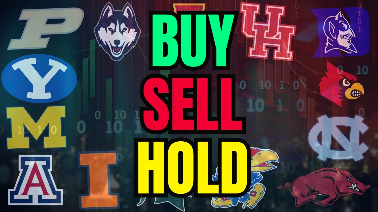 Покупка/Продажа/Удержание — выбор одной университетской баскетбольной команды в каждой категории!