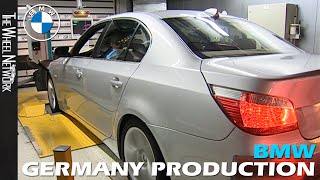 BMW 5 Series Production in Germany - Fifth-generation 'E60' Historic Footage, 2003