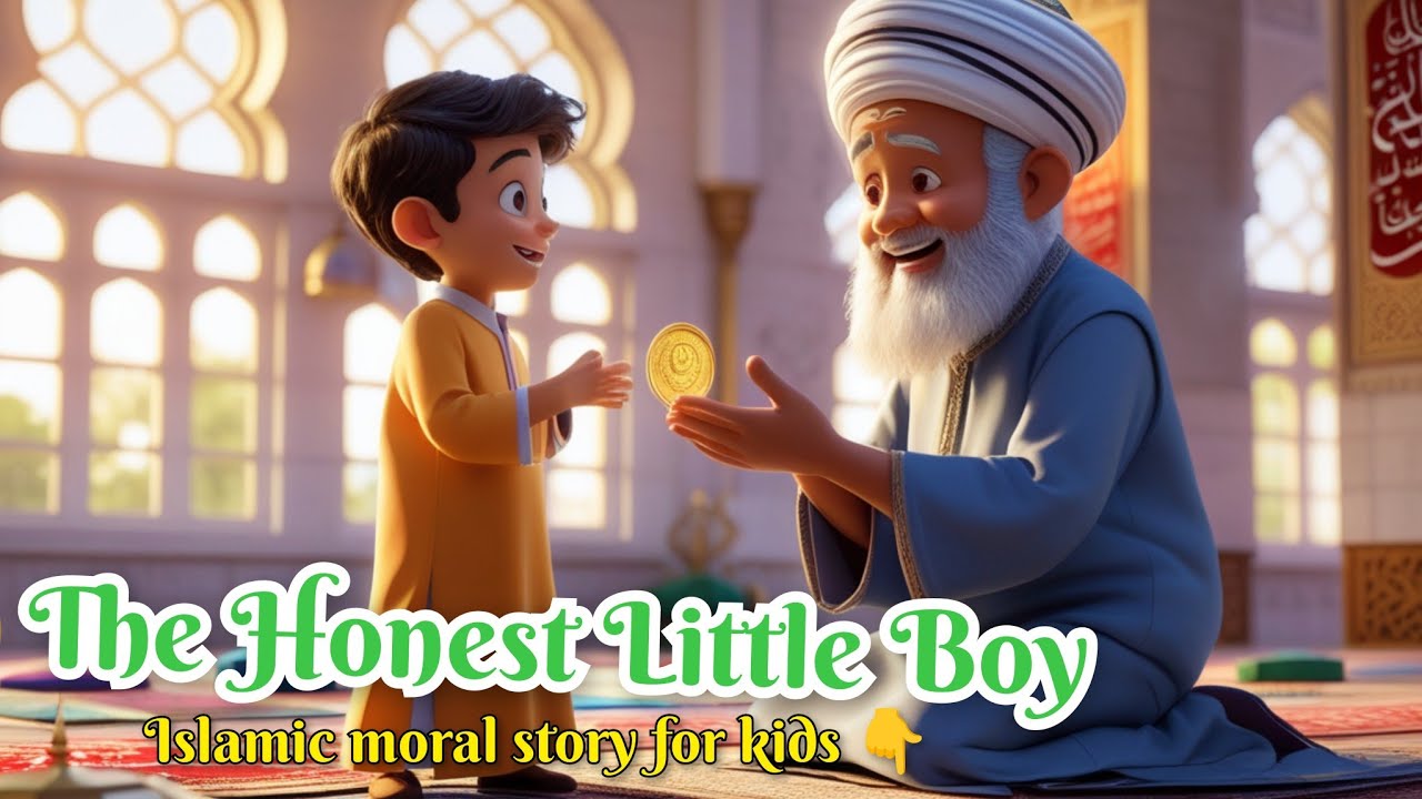🌙 The Honest Little Boy-Islamic moral story for kids 👇 - YouTube