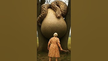 rescue cow from giant python 😱 #funny #animals #shorts #marriagecentre