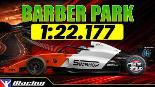 iRacing F4 Barber Park Track Guide - 1:22.177