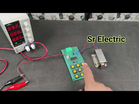 Password Door Lock Circuit