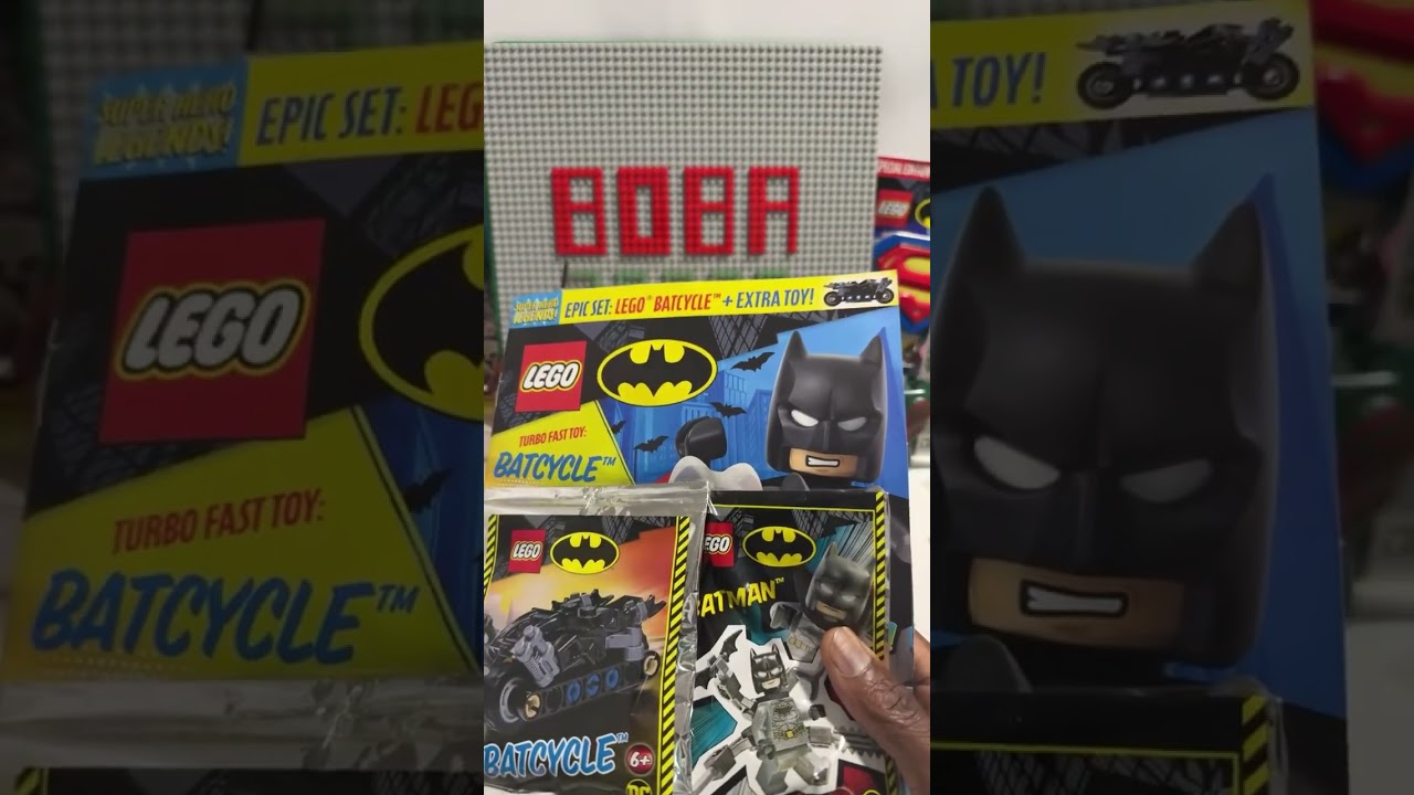 Сегодняшний утренний обзор журнала Lego — это версия DC 