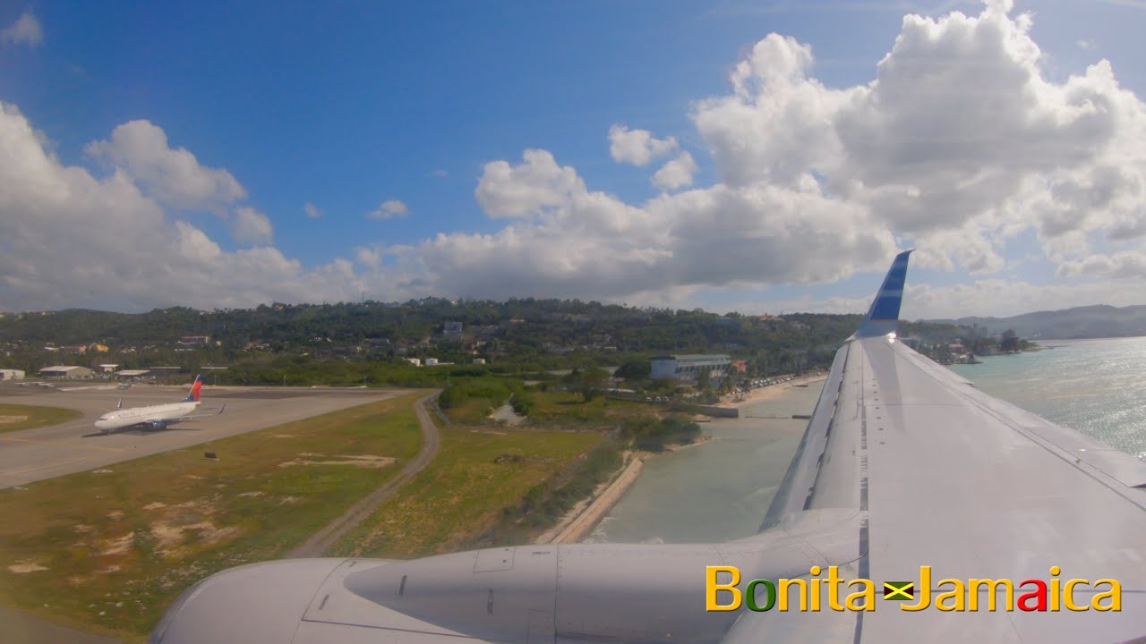 Flying From Newark (New Jersey) To Montego Bay (Jamaica) YouTube