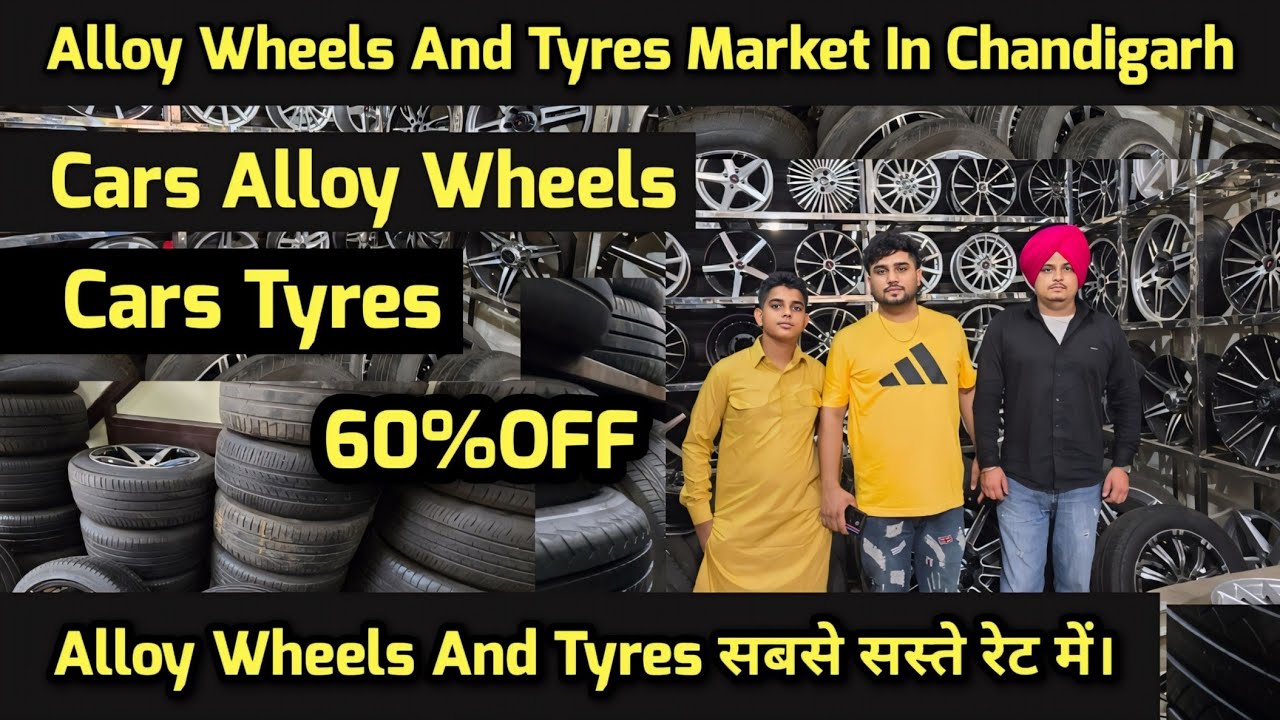 Alloy Wheels And Tyres Market In Chandigarh, Tyres Market, Alloy Wheels