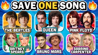 SAVE ONE SONG PER SINGERS ⭐️🎶 Most Popular Singers \u0026 Bands (1970s - 2020s) | Music Quiz 2025