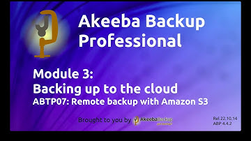 ABTP07   Remote Backup with Amazon S3
