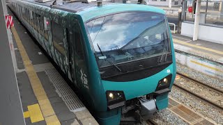 【6倍速車窓右側】HB-E300リゾートしらかみ4号 青森〜秋田