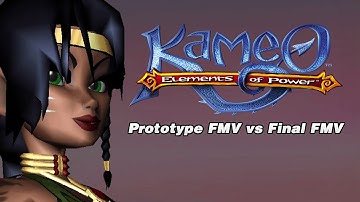 Prototype vs Final FMVs : Kameo: Elements of Power