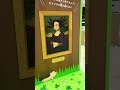 Funny Monalisa Painting in #tokyo #japan #vlog #japanlife #funny #cute #japanvlog