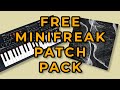 Exploring my new free minifreak patch pack deserted lands