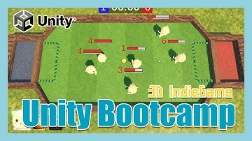 [Soccer Game] Unity Boot Camp 5 - Indie game production #unity #bootcamp #3dgames #monstera