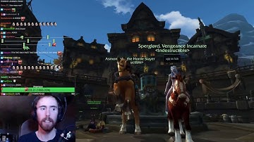 Compilation of Asmongold Getting Mounts and Pets From Viewers in BFA
