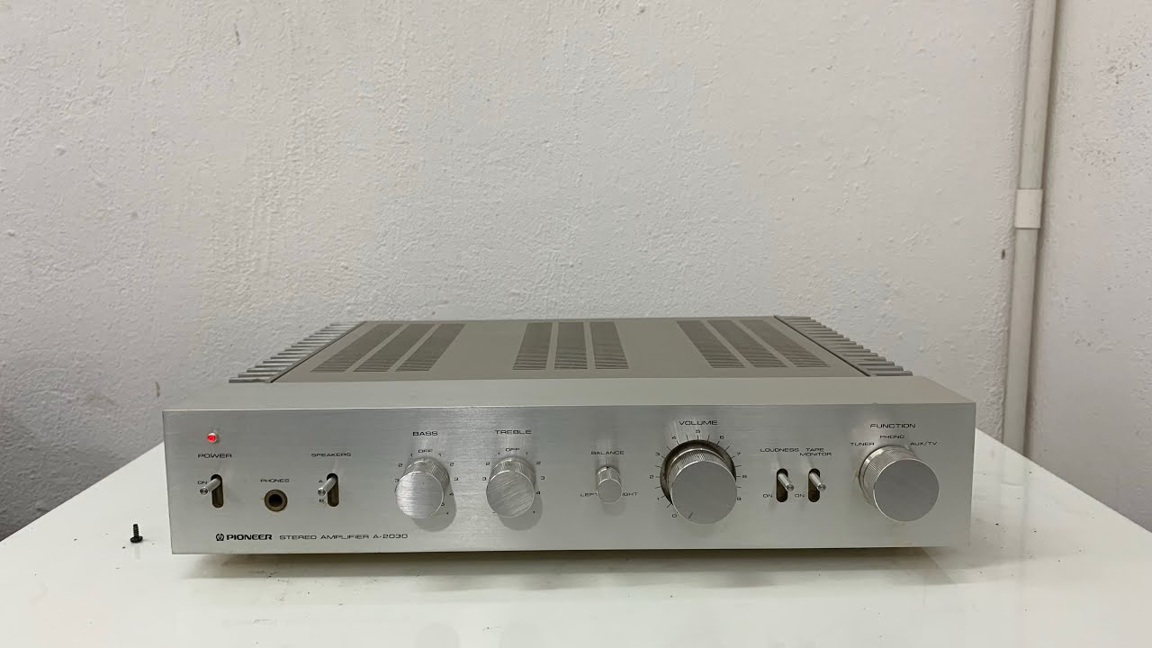 Pioneer A-2030 máy chạy 4 nec xanh đen 130w dòng đánh lực zin bản