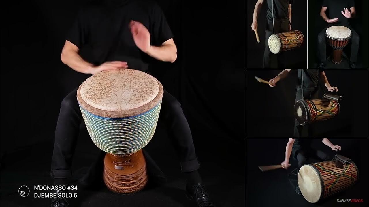 N'DONASSO [KASSA] Djembe Solo 5 Learn How to Play the Djembe Online