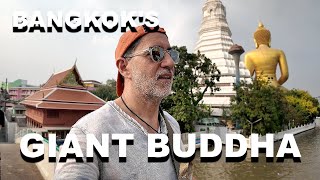 The One Bangkok Temple YOU CAN'T MISS: Wat Pak Nam GIANT BUDDHA 🇹🇭
