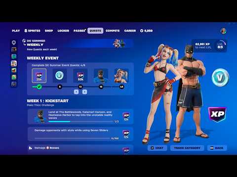 FREE DC SUMMER REWARDS UPDATED..!! NEW FORTNITE SUMMER EVENT THIS YEAR!!
